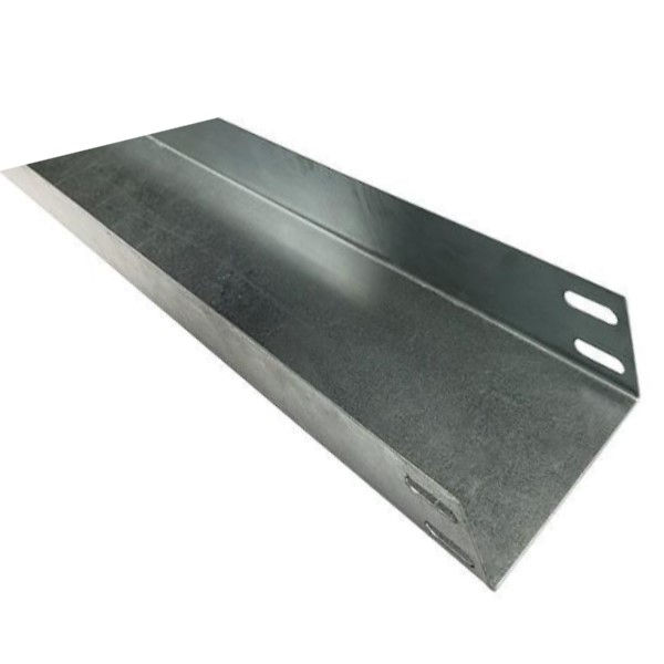 Eletrocalha Lisa Galvanizada Eletrolítica 100x75x3000 mm sem Tampa com Virola Chapa 18
