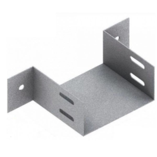 Flange Perfurada para Eletrocalha Galvanizada a Fogo 200x100 mm