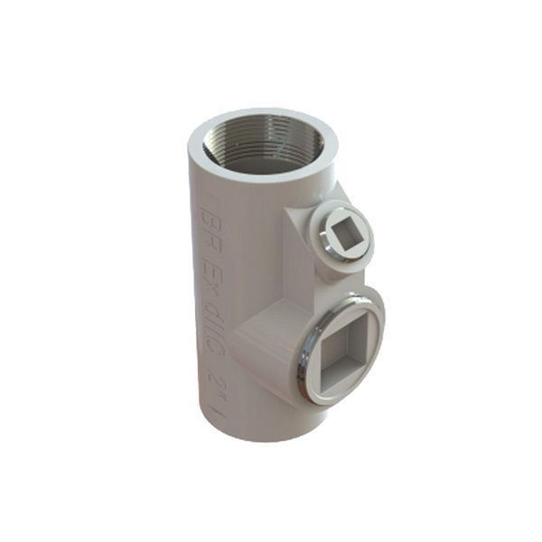 Unidade Seladora Vertical-Horizontal Prova de Explosão 3/4" com Rosca BSP Alumínio