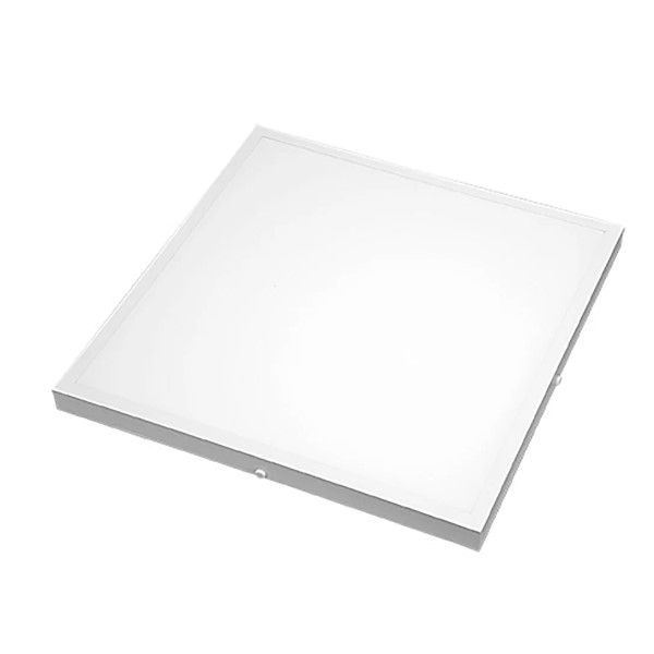Painel Led Sobrepor 45W Alumínio Quadrado 600x600x40 mm 4500 lm 3000K Bivolt PRO 30.000H