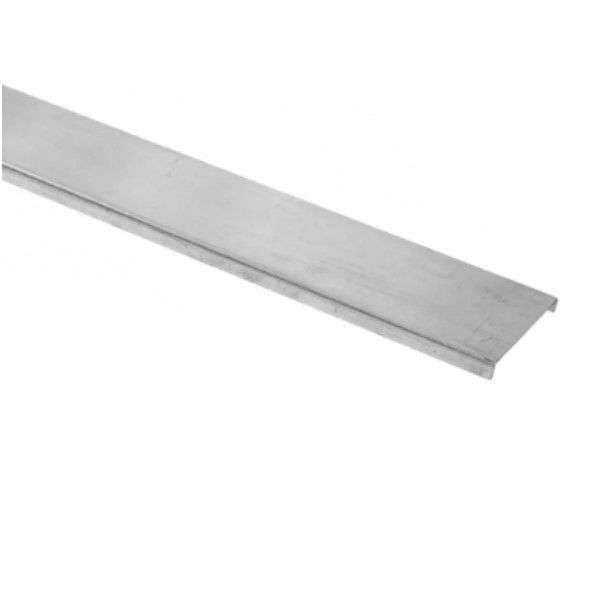Tampa Encaixe para Eletrocalha Galvanizada Eletrolítica 300x3000 mm Chapa 18