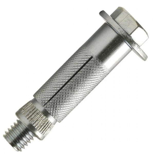 Chumbador Galvanizado a Fogo CBA Cone Jaqueta 1/4"X2" com Parafuso com Rosca Interna