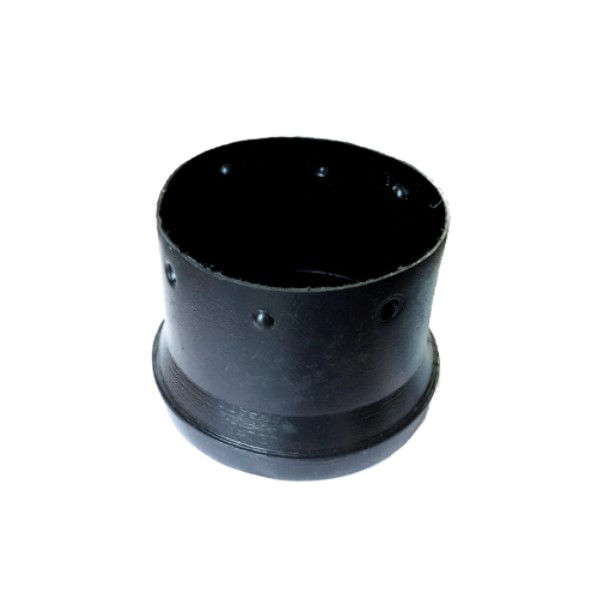 Tampão PEAD para Duto Corrugado Anelar 5" Preto