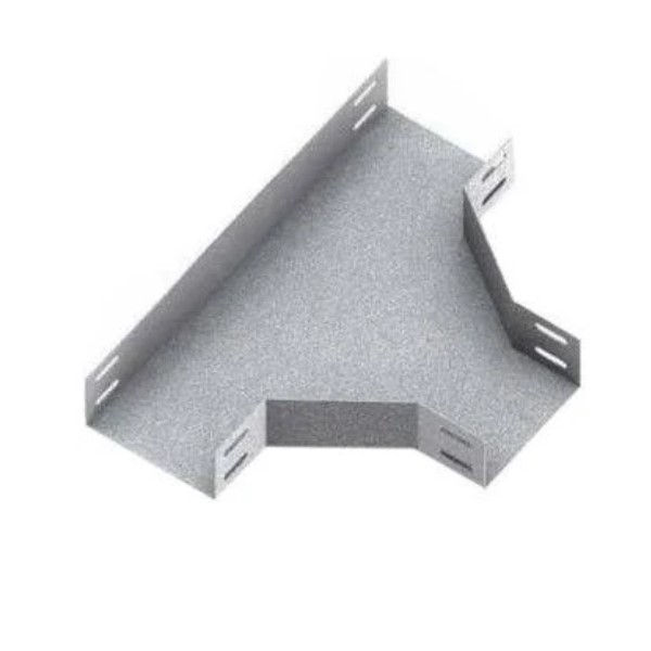 Te Liso Horizontal 90G Galvanizado Eletrolítico para Eletrocalha 500x50 mm
