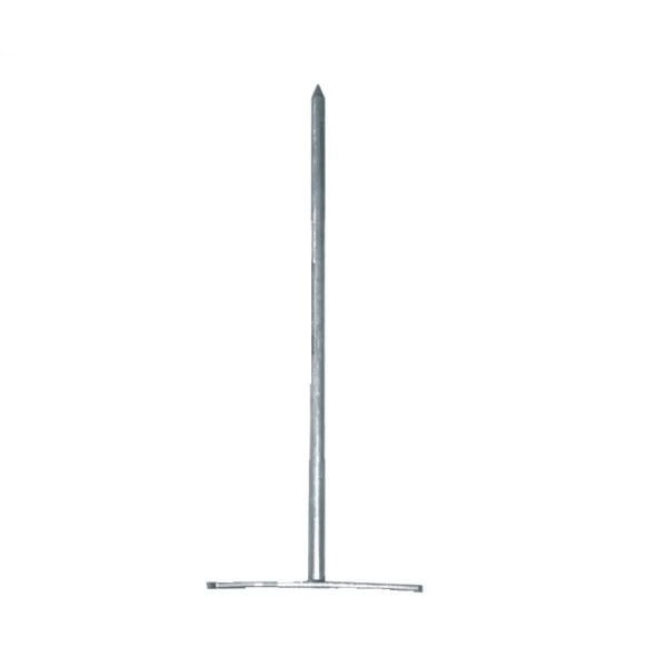 Terminal Aéreo Galvanizado a Fogo Fixação Horizontal 300 mm sem Bandeira