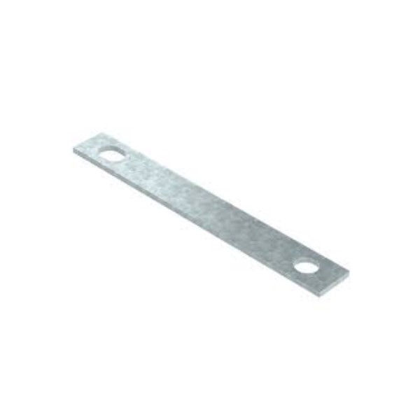 Mão Francesa Plana Galvanizada a Fogo 5x32x1053 mm com Furo Oblongo 18 mm