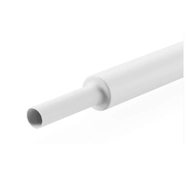 Tubo Termocontrátil Poliolefina 600VCA 16 mm Branco 5/8"