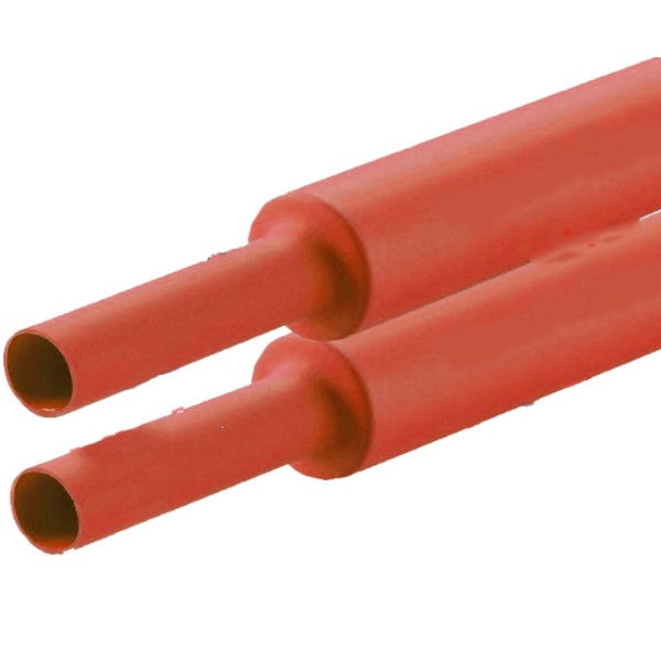 Tubo Termocontrátil Poliolefina 600VCA 16 mm Vermelho 5/8"