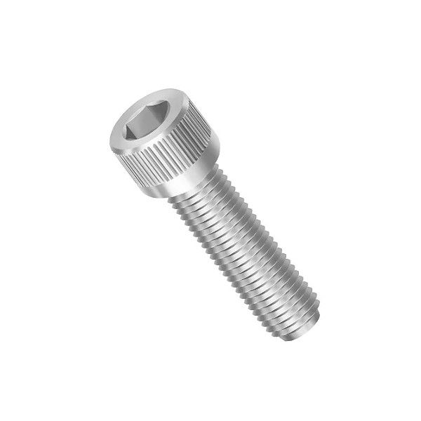 Parafuso Allen Cabeça Cilíndrica Zincado M6x25 mm Sextavado Interno