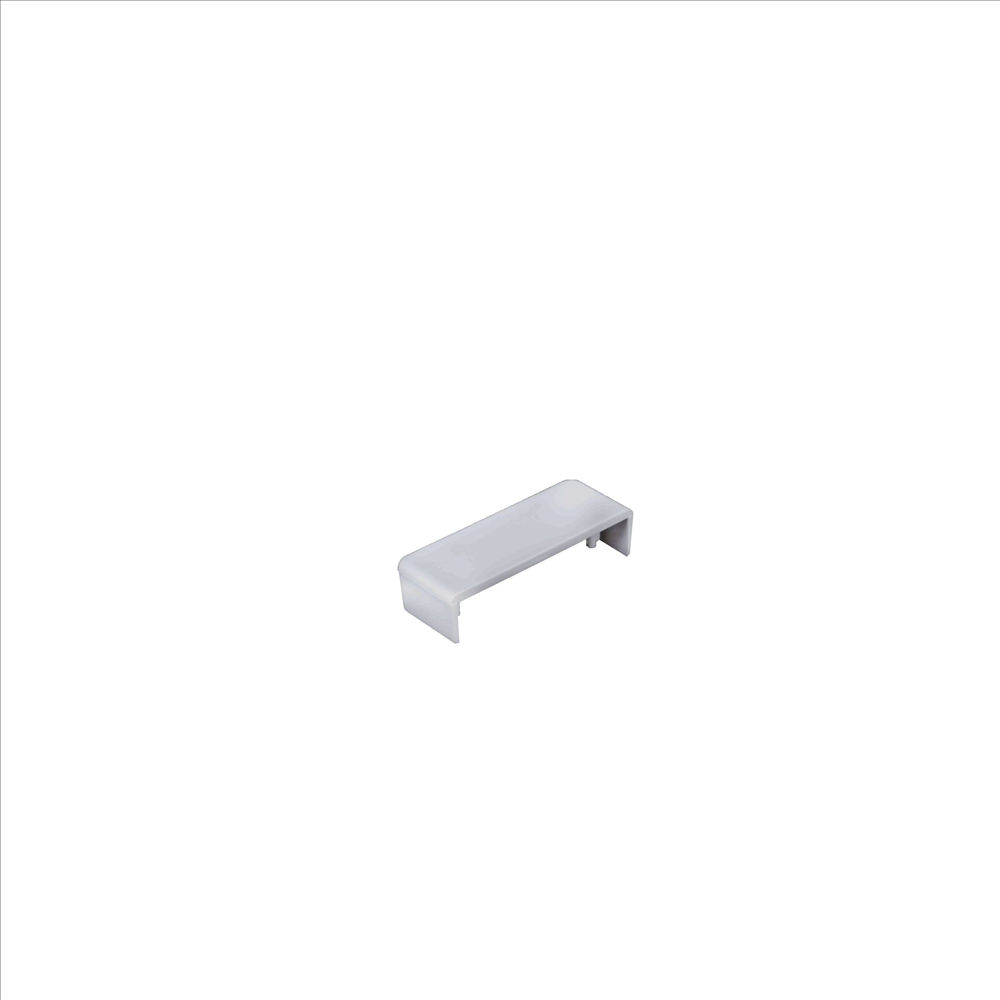 Tampa PVC Extremidade para Canaleta 20x12 mm Branca
