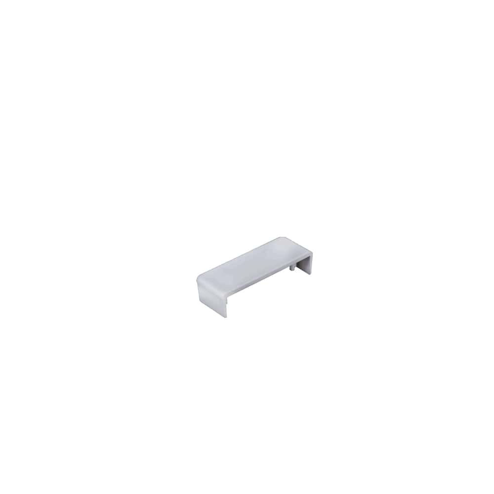 Tampa PVC Extremidade para Canaleta 20x12 mm Branca