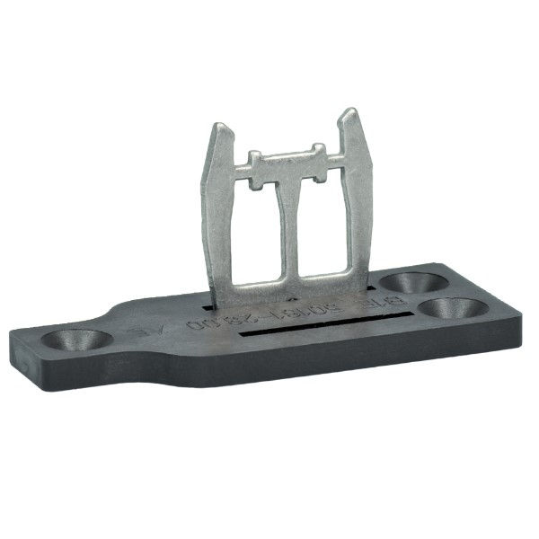 Atuador Reto AZM 161 B1 para Portas Deslizantes Aço Inoxidável
