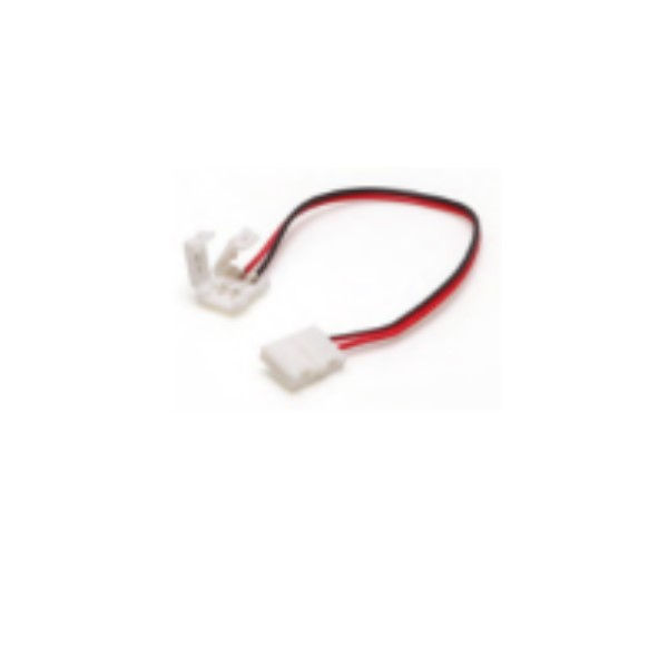 Kit Acessório para Fita LED PRO 10W 12V A44 Conector Emenda Flexível com 2 Fios