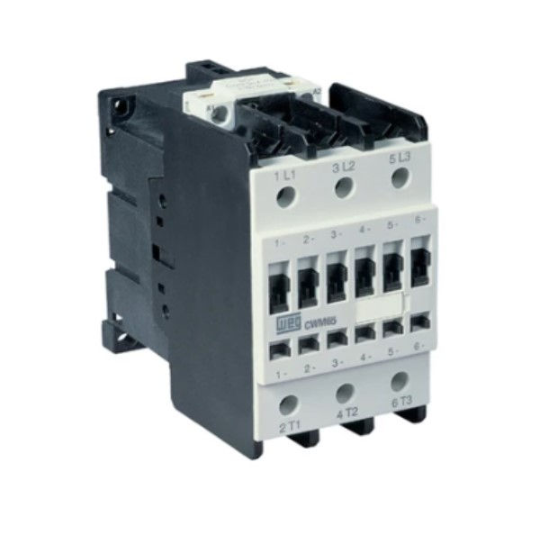 Contator Principal Tripolar 65A 1NA+1NF 110VCA 50/60 Hz CWM65 Conexão para Parafuso