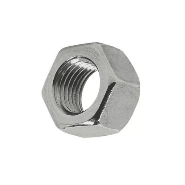 Porca Sextavada Galvanizada Eletrolítica 3/4"