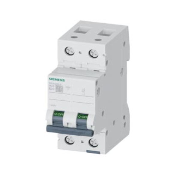 Disjuntor Termomagnético Fixo Bipolar 5SL6 B 20A 10 KA/6 KA 220/380VCA DIN