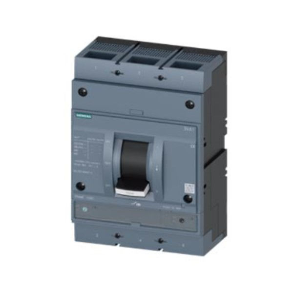 Disjuntor Termomagnético Ajustável Tripolar 3VA15 700-1000A 85 KA/55 KA 220/380VCA Caixa Moldada Térmico Ajustável