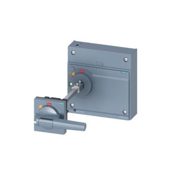 Acionamento Rotativo Padrão 100x100 mm para Disjuntores IEC/1250A com Intertravamento para 3VA15/25/26