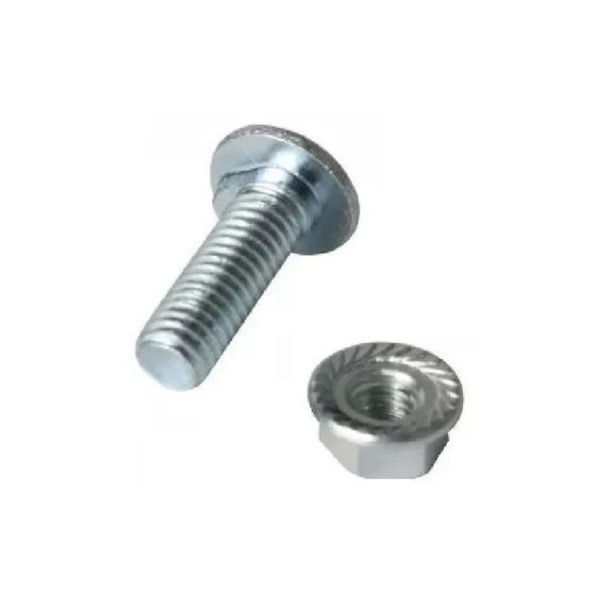 Parafuso Lent Aço M6x20 mm com 1 Porca