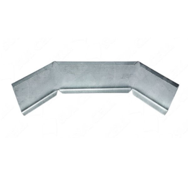 Tampa 90G Encaixe para Curva Vertical Externa Galvanizado a Fogo 50 mm