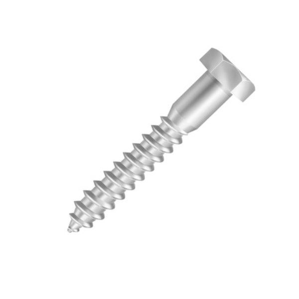 Parafuso Soberbo Cabeça Sextavada INOX M6x60 mm