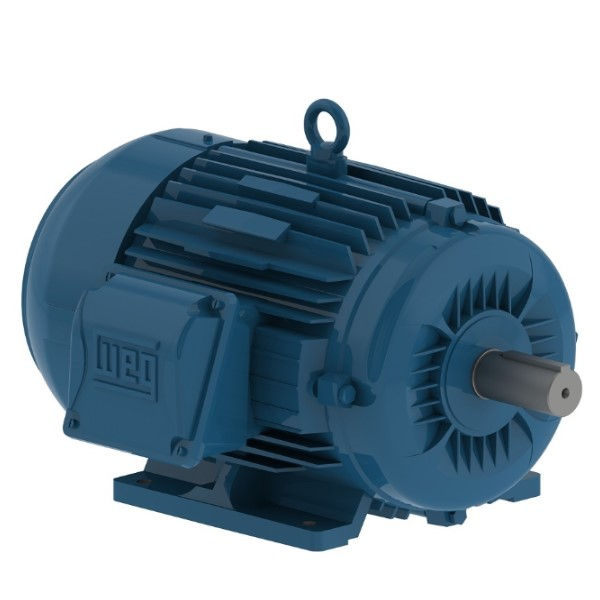 Motor Trifásico 10,00 CV/7,50 kW 4 Polos 1800 RPM 220-380-440VCA 60 Hz IP55 Carcaça 132S/B3D IR3 Premium Azul