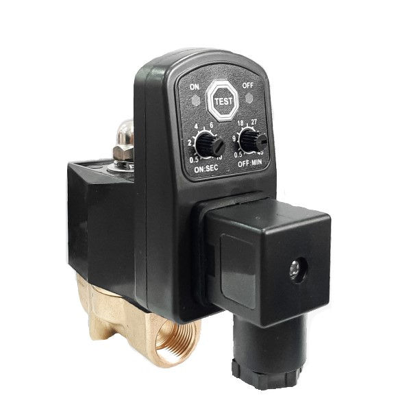 Purgador Eletrônico 1/2" 220V para AR Comprimido