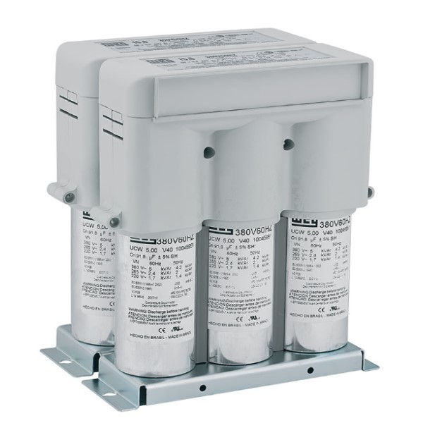 Capacitor Correção Fator de Potência 30,0 KVAR 440VCA Trifásico Tipo Módulo sem Caixa 60 Hz