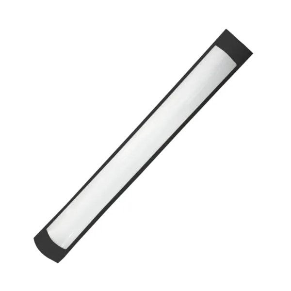 Luminária Comercial Led Sobrepor SLIM Line 36W Preta 4000K 2700 lm Bivolt 15.000H 100 cm