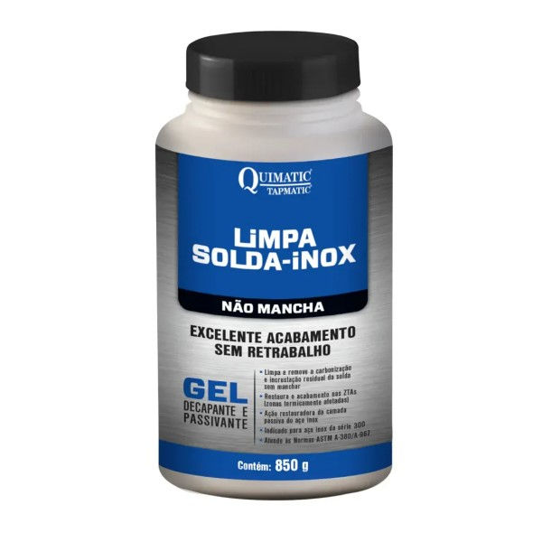 Gel Decapante Limpa Solda 850G