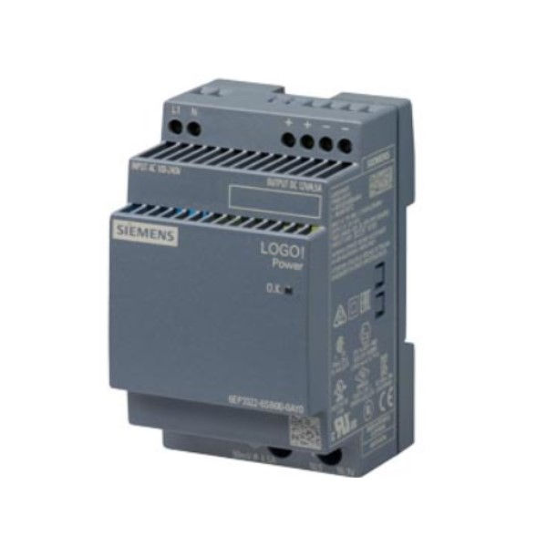 Fonte Alimentação Chaveada Logo Power para CLP Monofásica 4,5A 110-220VCA 12VCC para Trilho DIN ETHERNET Industrial IP20