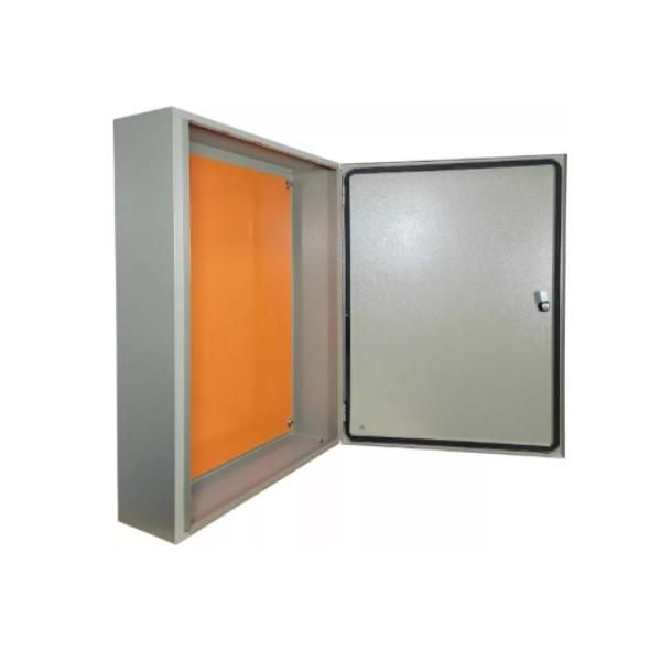 Quadro de Comando Metálico 800x600x350 mm com Flange Cinza IP54