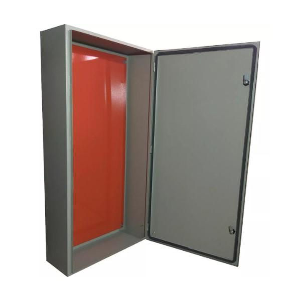 Quadro de Comando Metálico 1000x800x250 mm com Flange Cinza IP64