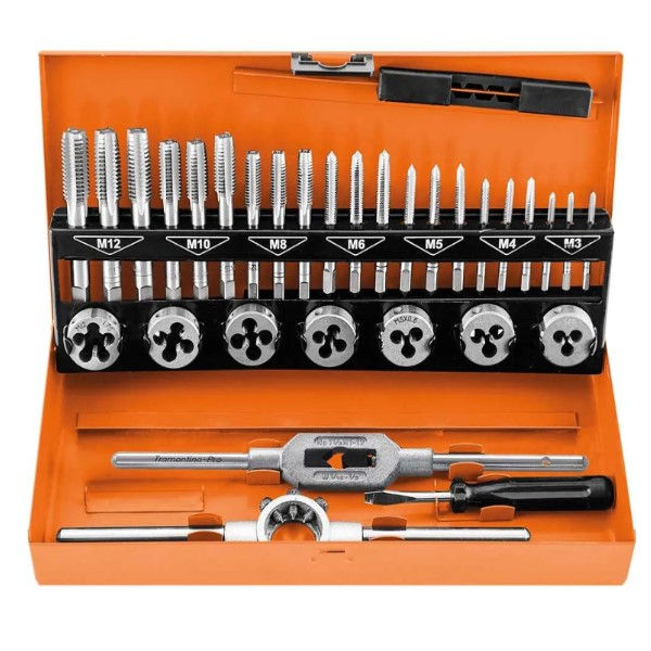 Jogo MachoCossinete Tramontina PRO com 32 Peças com Maleta