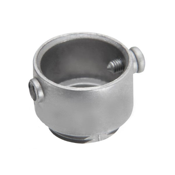 Conector Adaptador Alumínio para Condulete Múltiplo 3" sem Rosca sem Pintura