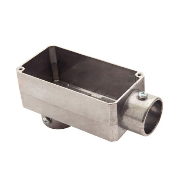 Condulete Alumínio Tipo LB 1" sem Rosca sem Tampa sem Vedação sem Pintura IP20