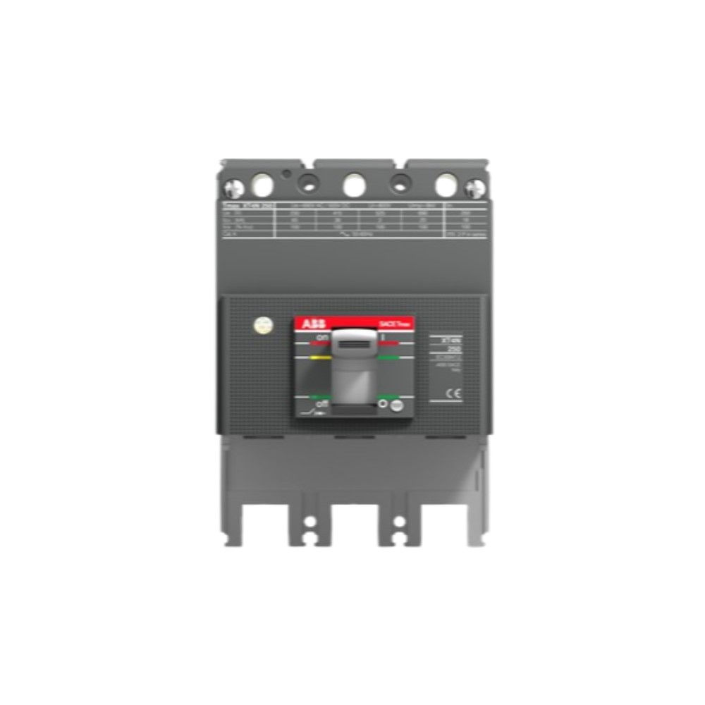 Disjuntor Termomagnético Fixo Tripolar XT4 L 250A 20 KA 690VCA Caixa Moldada