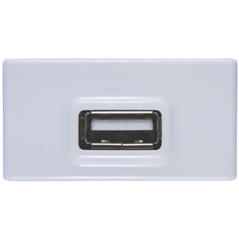 Módulo Módulo Carregador USB 2.0 1,5A 127/220VCA PVC Branco Linha Aria