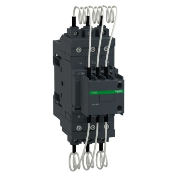 Contator Para Capacitor 110VCA 50/60 Hz LC1DPKF7 17/30/32 KVAR 220/380/440VCA Conexão para Parafuso