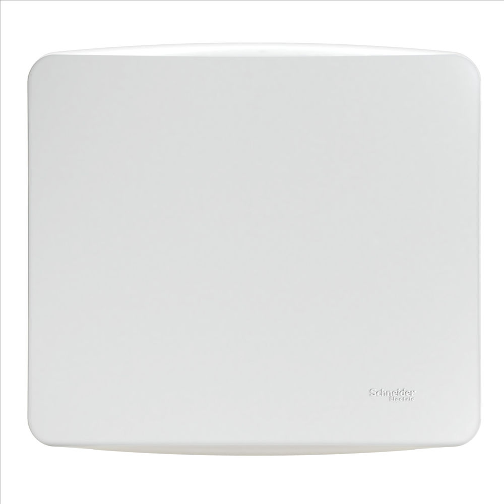 Placa PVC Cega 4x4 Branca Linha Miluz