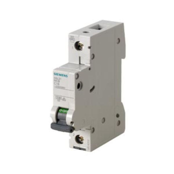 Disjuntor Termomagnético Fixo Unipolar 5SL3 C 6A 7,5 KA/4,5 KA 127/220VCA DIN