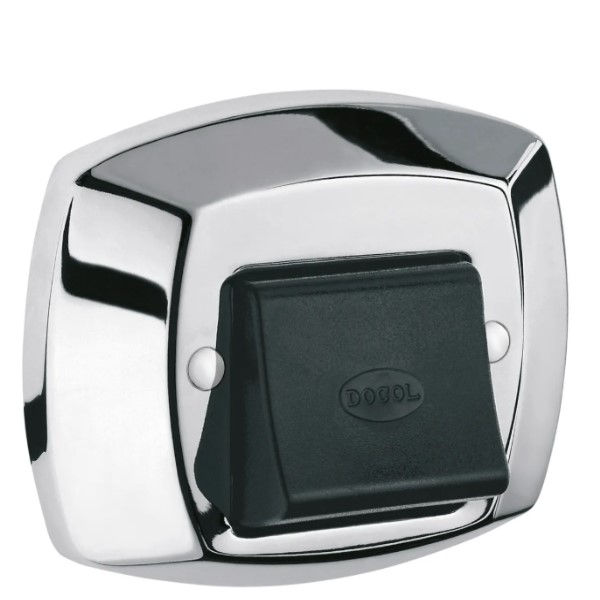 Acabamento Liga de Cobre para Válvula Descarga 1.1/4"-1.1/2" Cromado/Preto