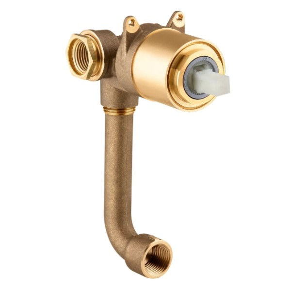 Base Misturador Monocomando para Ducha Higiênica 1/2" e 3/4"