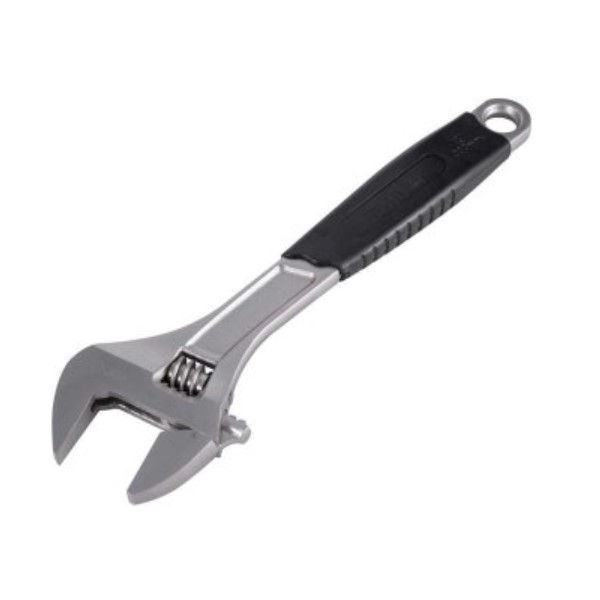 Chave Ajustável 12" Abertura 32 mm 304 mm Cabo Emborrachado