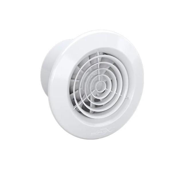 Exaustor Residencial Sonora 11 100 mm Bivolt com Grade Branco