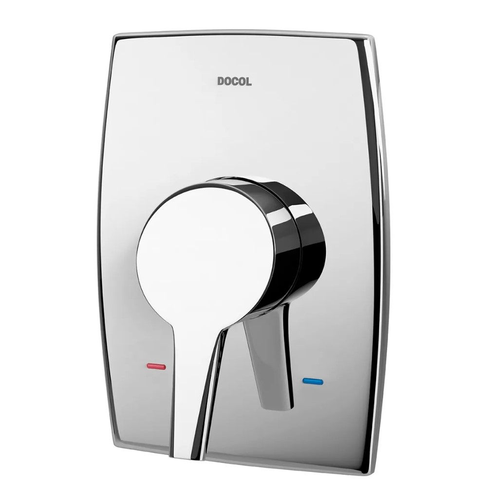 Acabamento Liga de Cobre para Chuveiro Monocomando para Base Baixa Pressão 3/4" Cromado Nexus