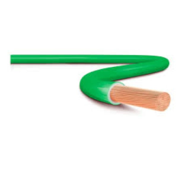 Cabo Cobre Isolado PVC 70G 750V 1x 10,00 mm² ATOX FLEX Verde NBR 13248