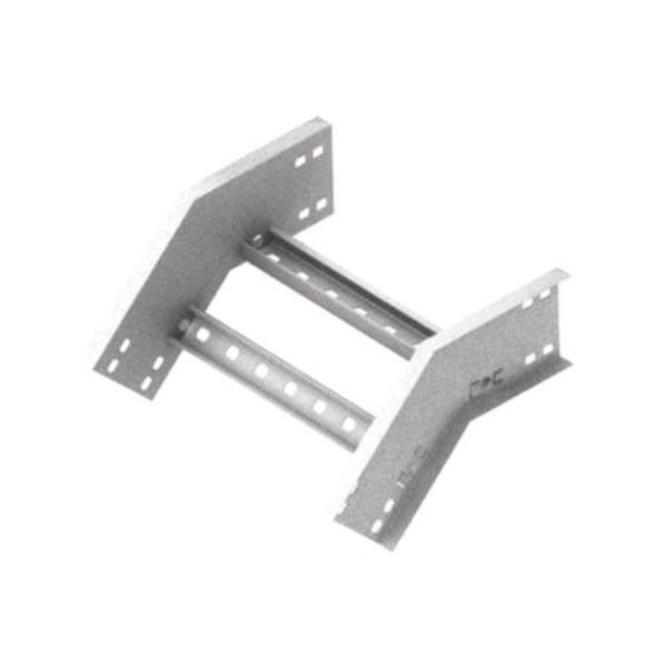 Curva 45G Vertical Galvanizada Eletrolítica Externa para Leito 600x100x19 mm com Aba Interna