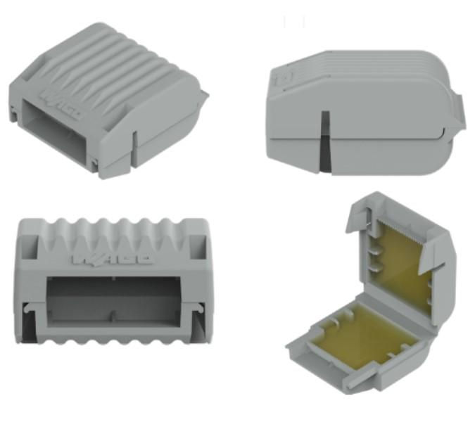 Conector Proteção Gelbox Polipropileno 4,0 mm² Cinza IPX8 Tamanho 1