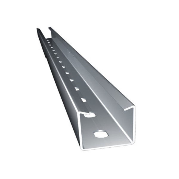 Perfilado Perfurado Galvanizado Eletrolítico 19x38 mm 3 M Chapa 14